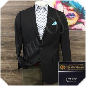J CREW LUDLOW Mens Blazer Sport Coat Two Button Casual Jacket Size 42L Wool Suit